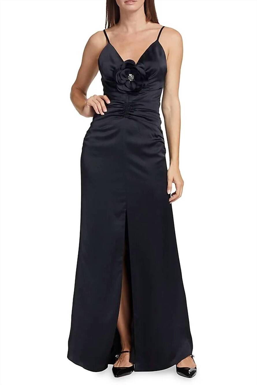 NEW RAMY BROOK lena gown in black